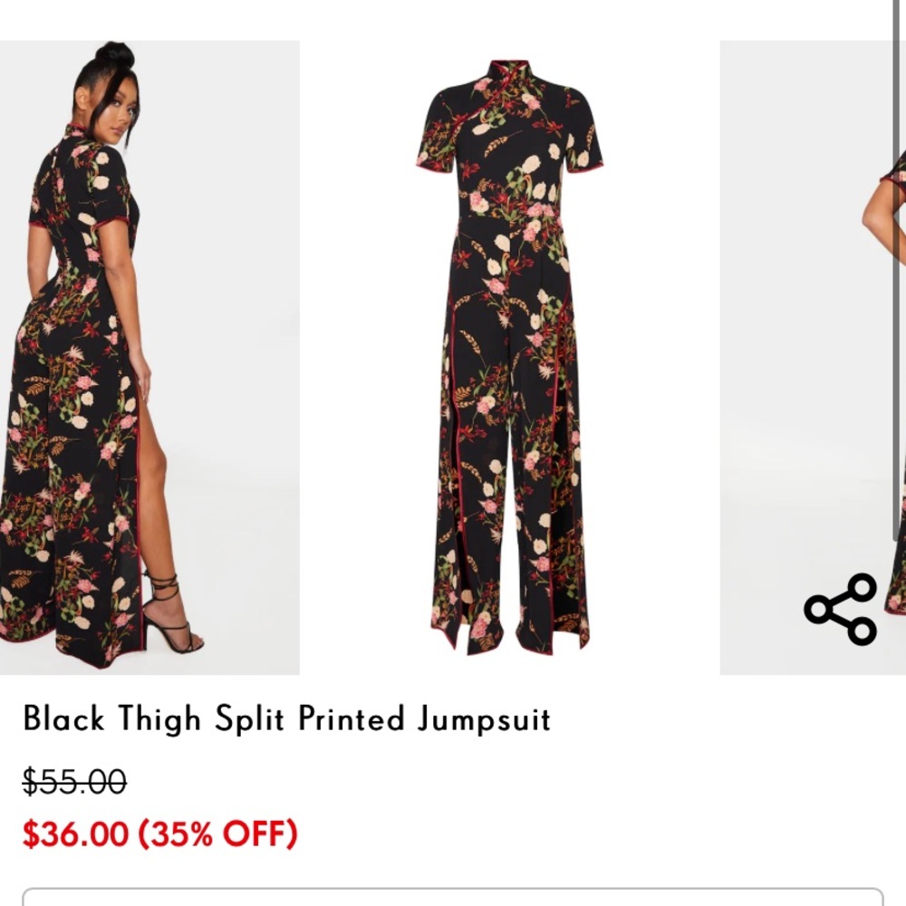 Jumpsuit from pretty little thing
